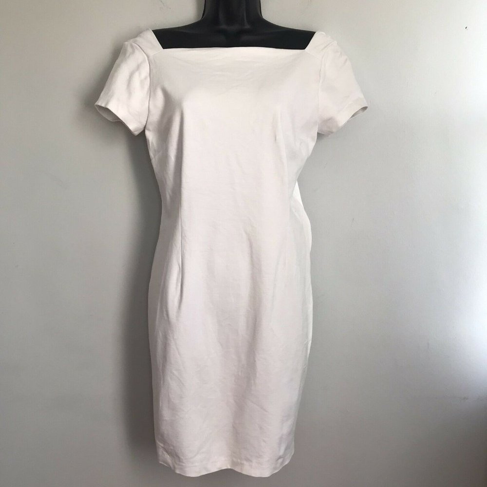 Banana Republic white dress size 4